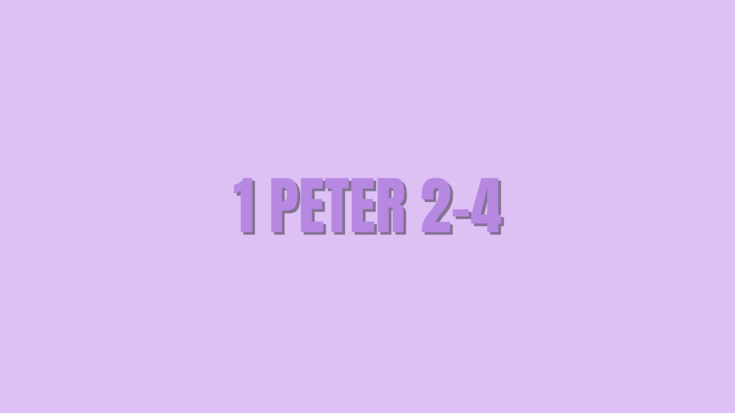 Try This Relationship Reset From 1 Peter 2-4