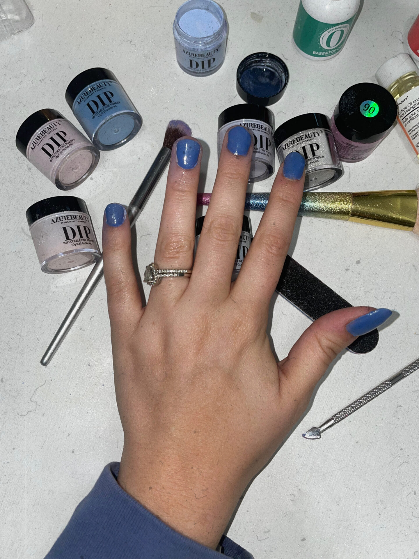 Diy on sale dip nails