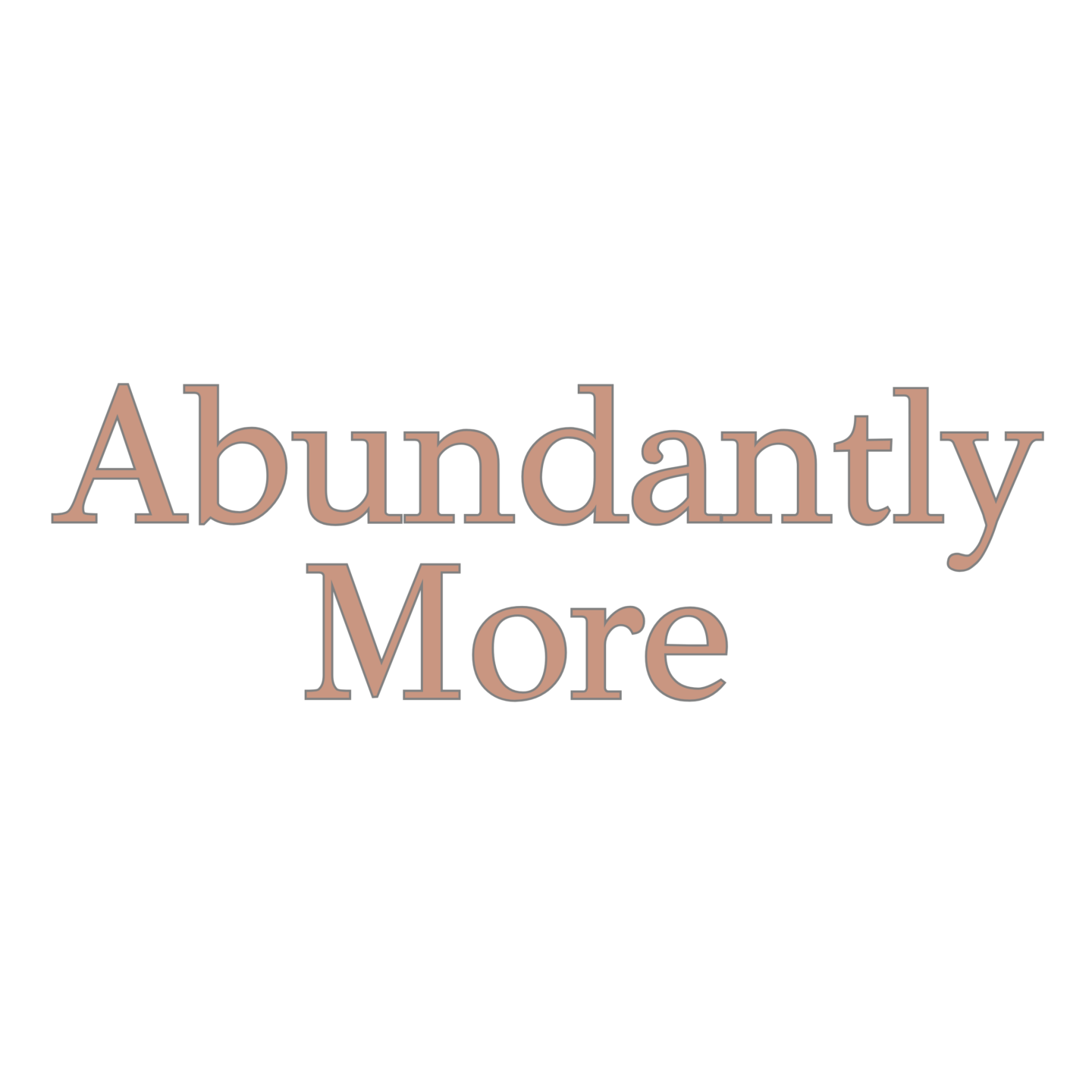 abundantly more podcast logo